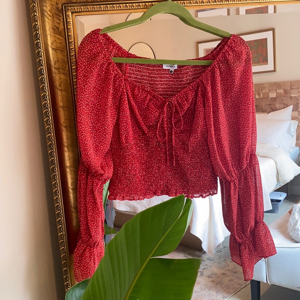 Princess Polly Red Long Sleeve
